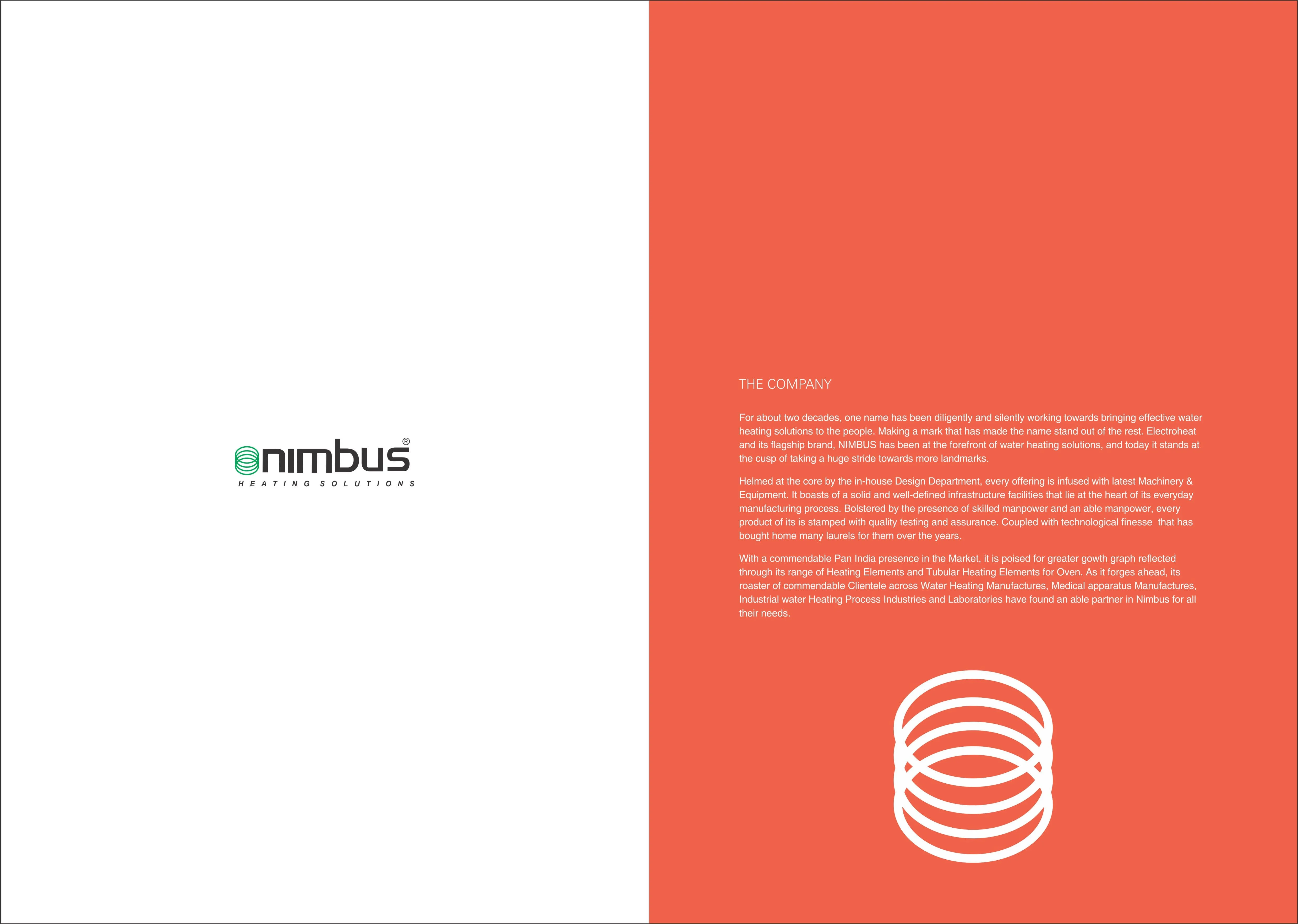 Nimbus Heating Solutions – Product Catalogue Design