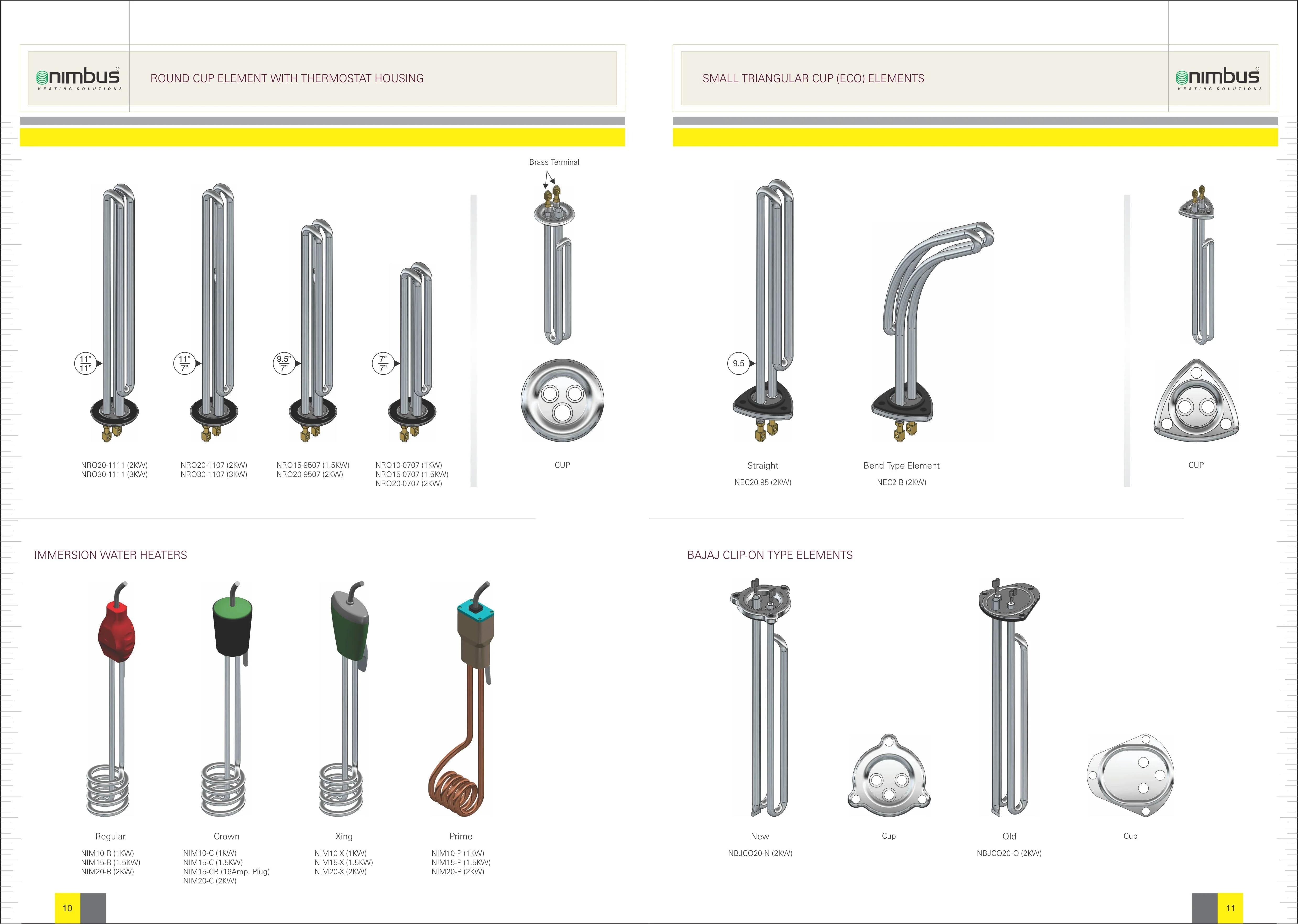 Nimbus Heating Solutions – Product Catalogue Design