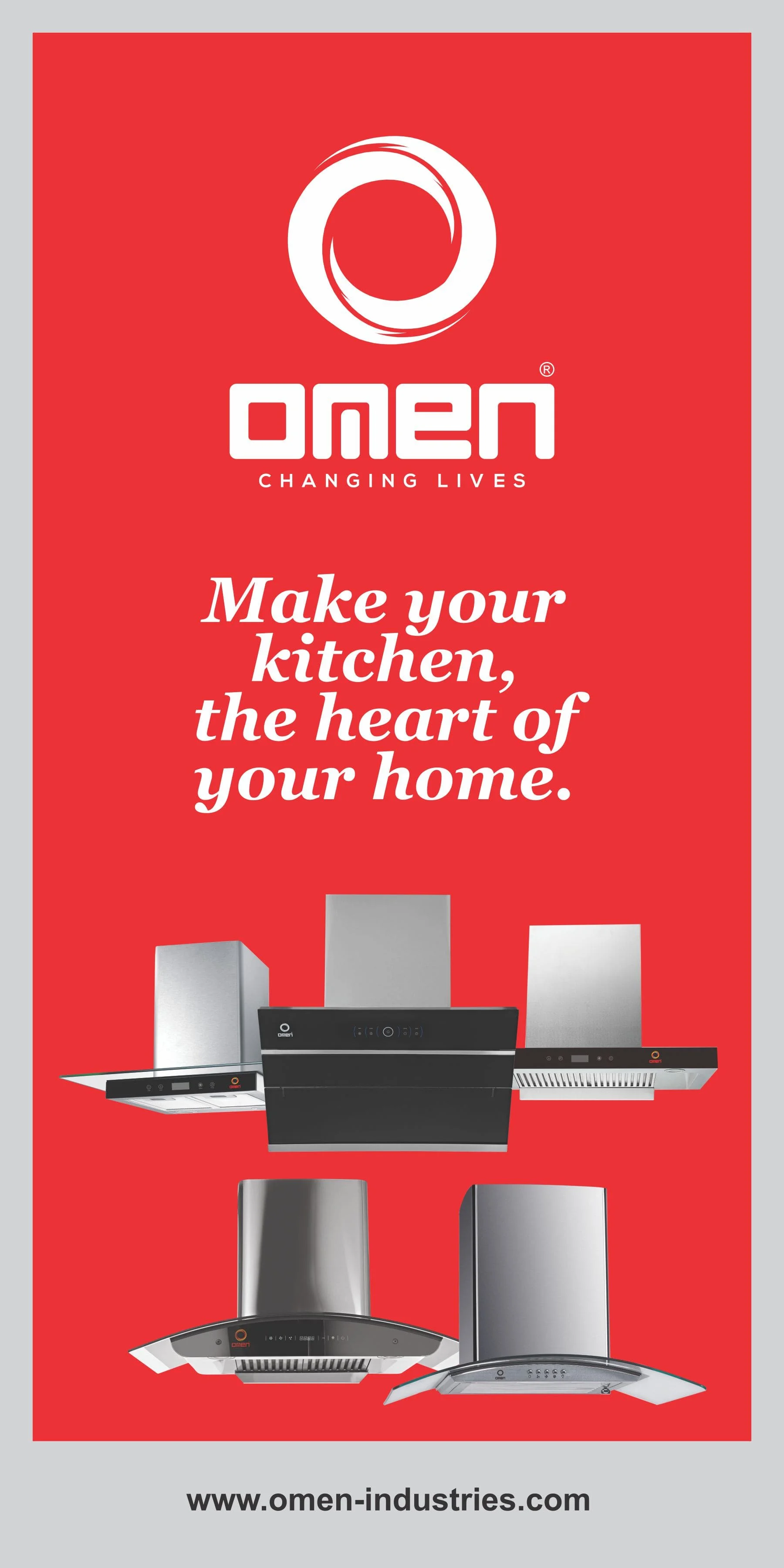 Omen – Standee Design
