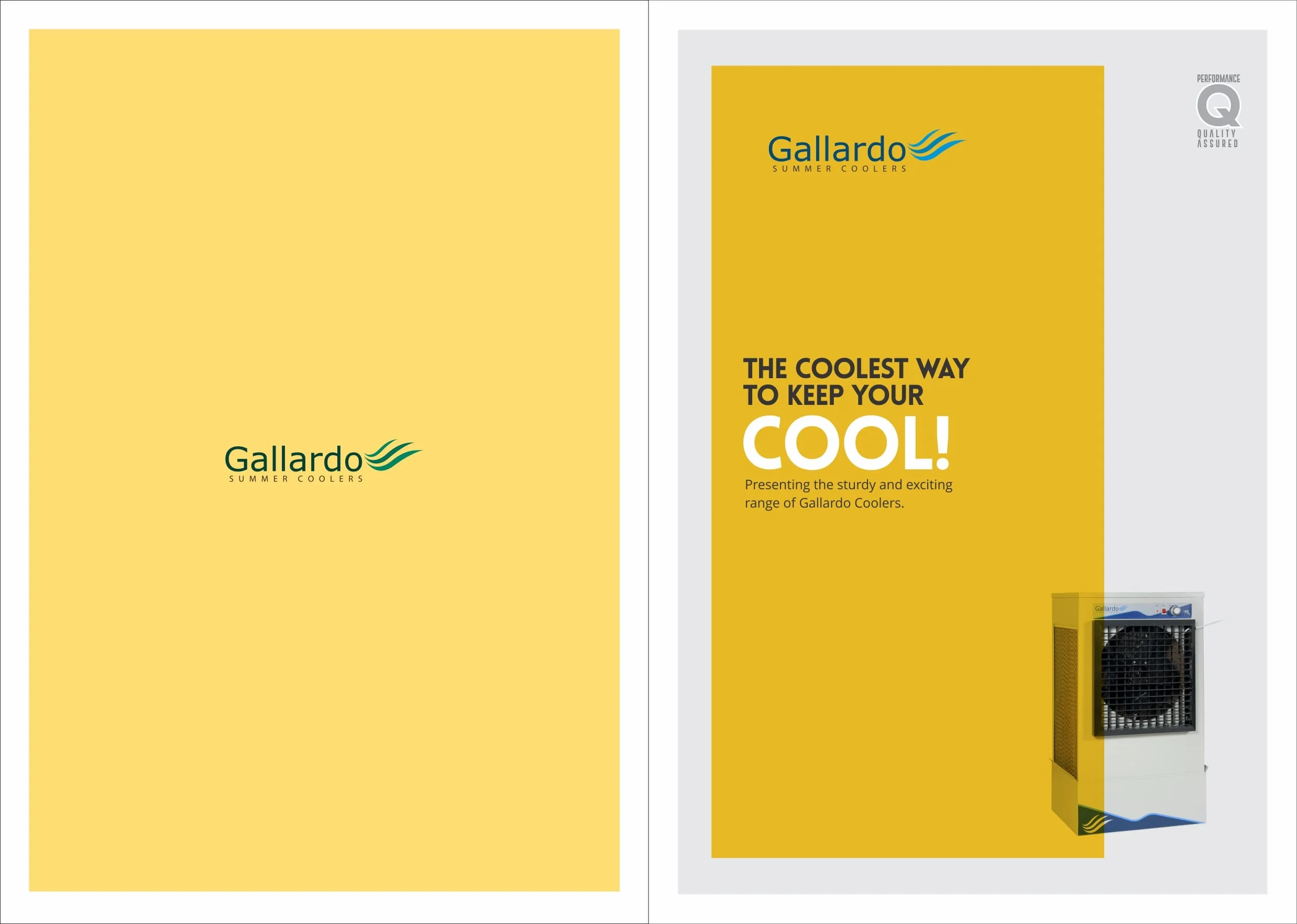 Gallardo Summer Coolers – Catalogue Cover Design Gallardo Summer Coolers – Catalogue Cover Design