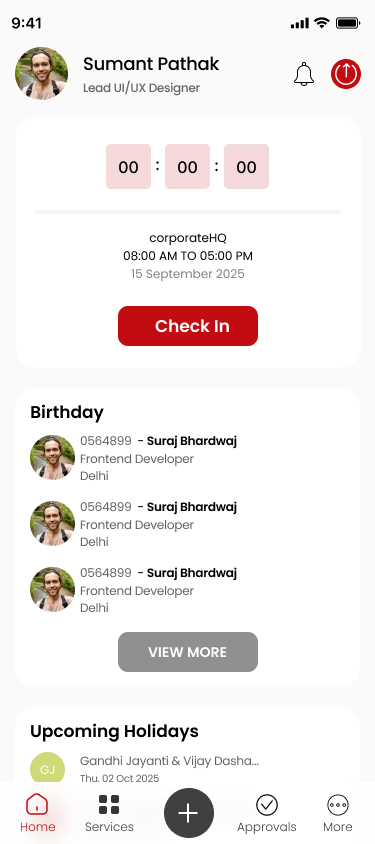 HRMS App HRMS App