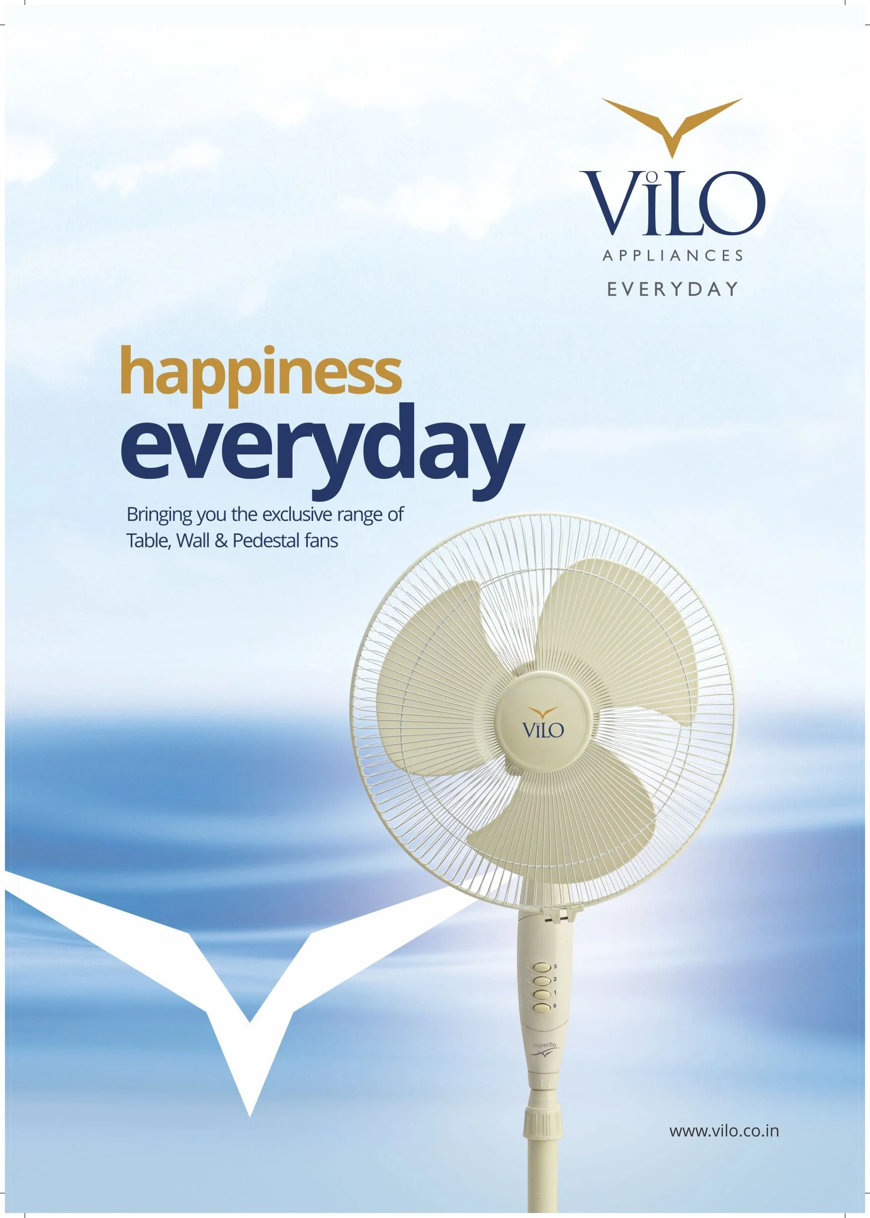 Vilo Appliances – Leaflet Design