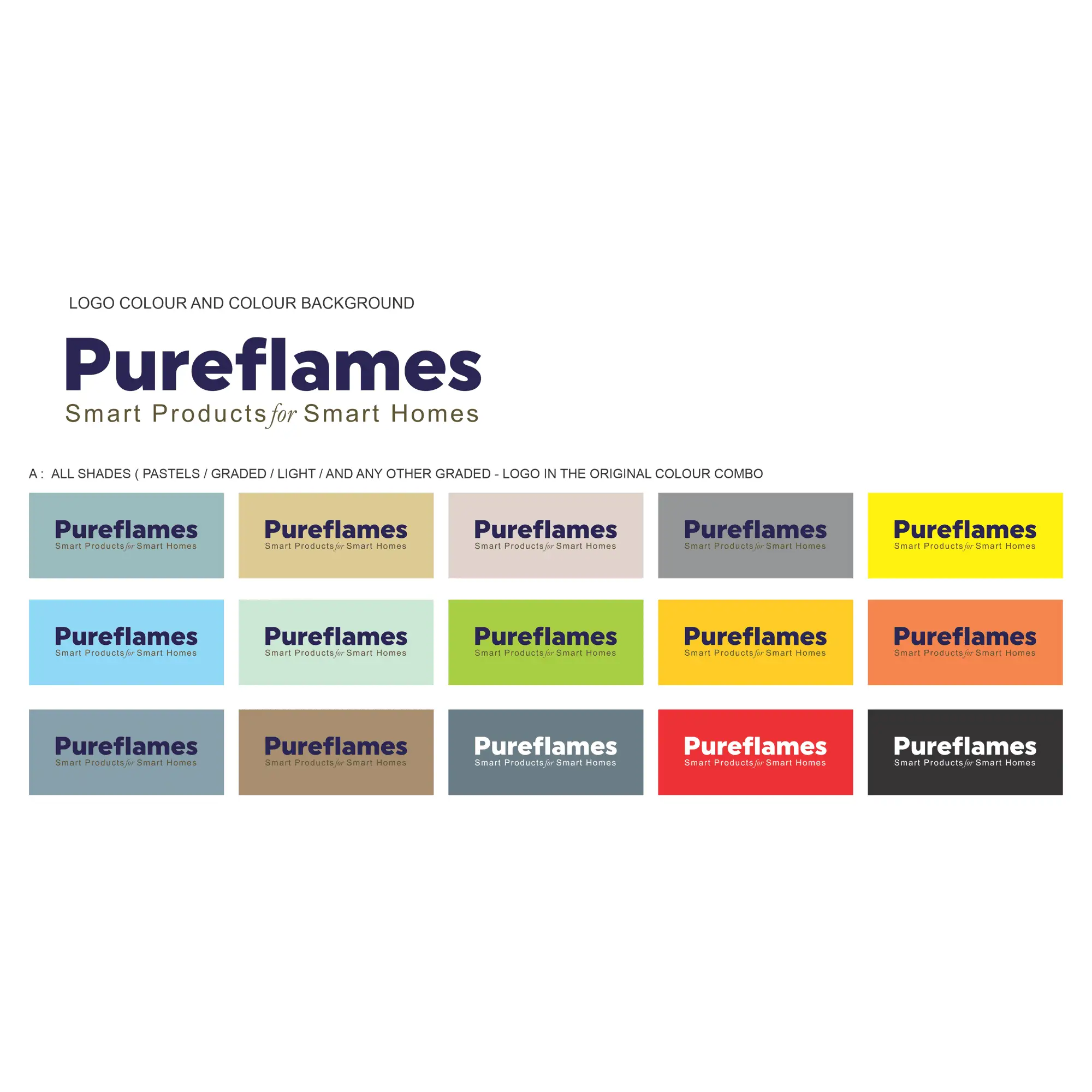 Pureflames – Logo & Brand Guidelines