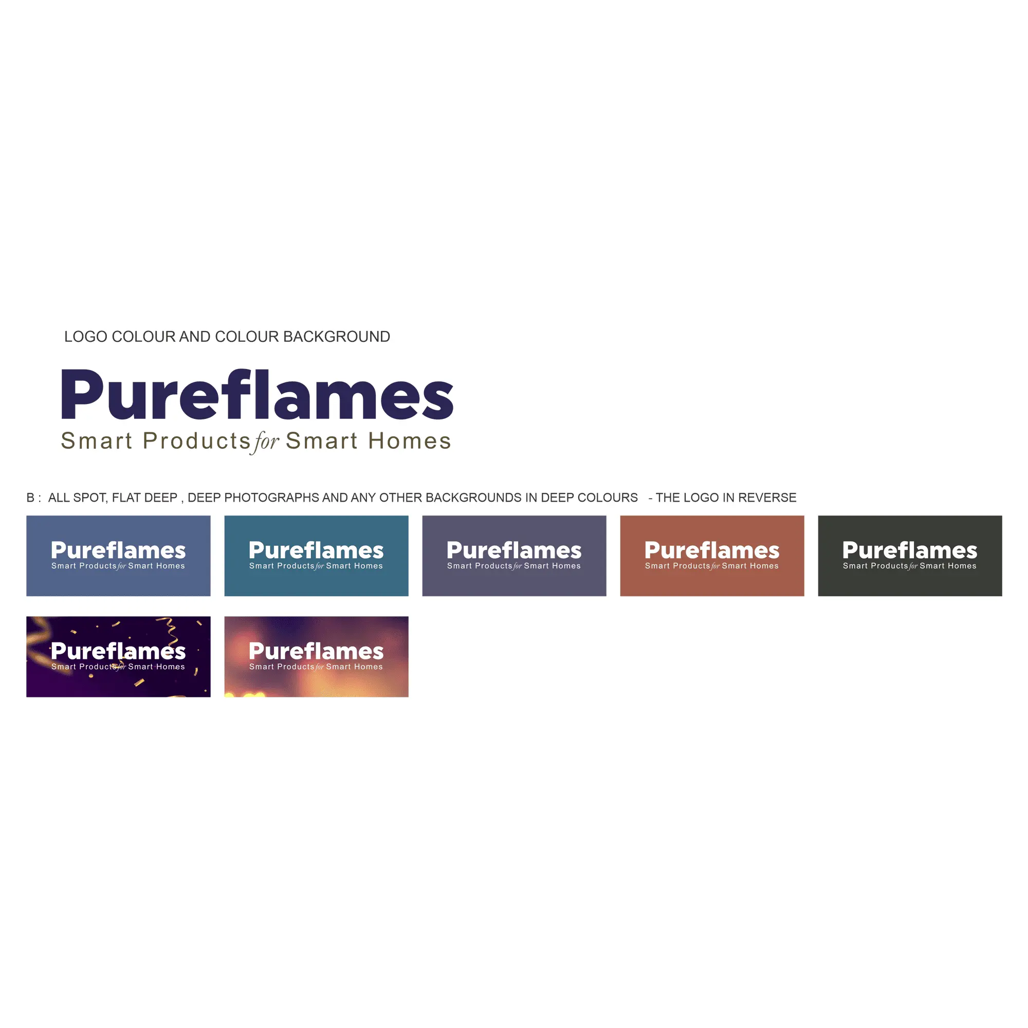 Pureflames – Logo & Brand Guidelines