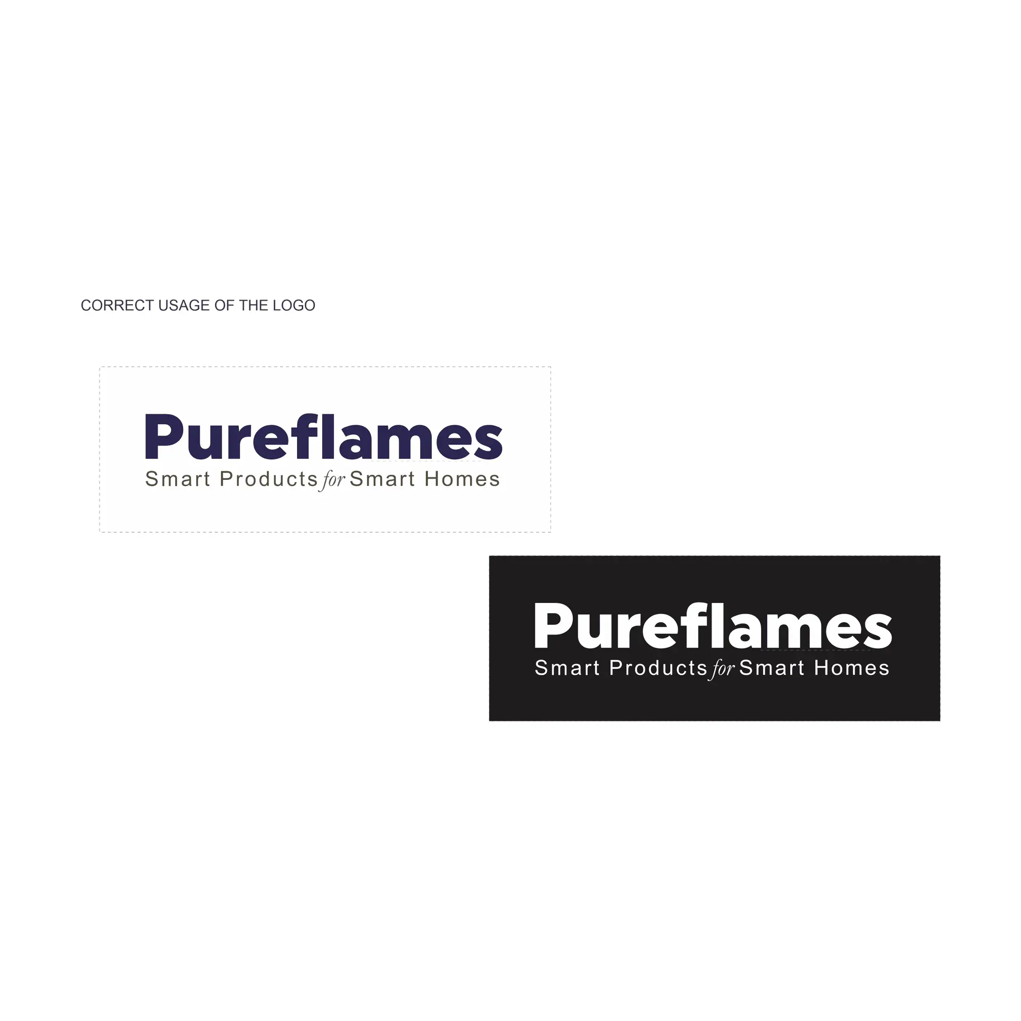 Pureflames – Logo & Brand Guidelines