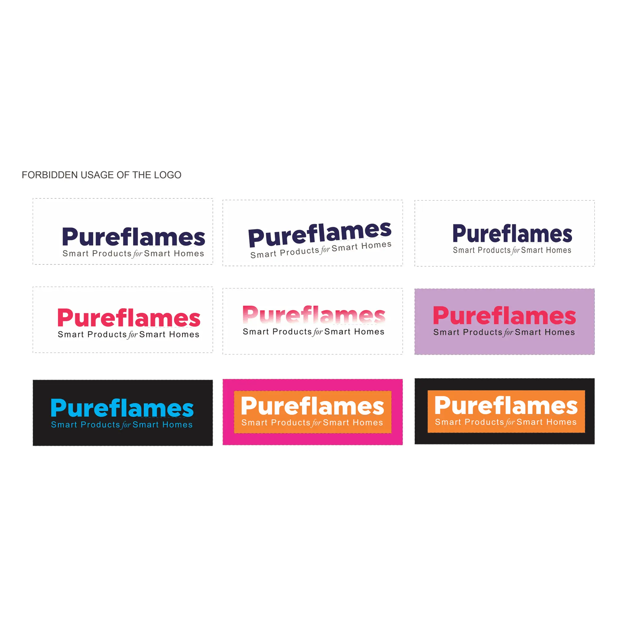 Pureflames – Logo & Brand Guidelines