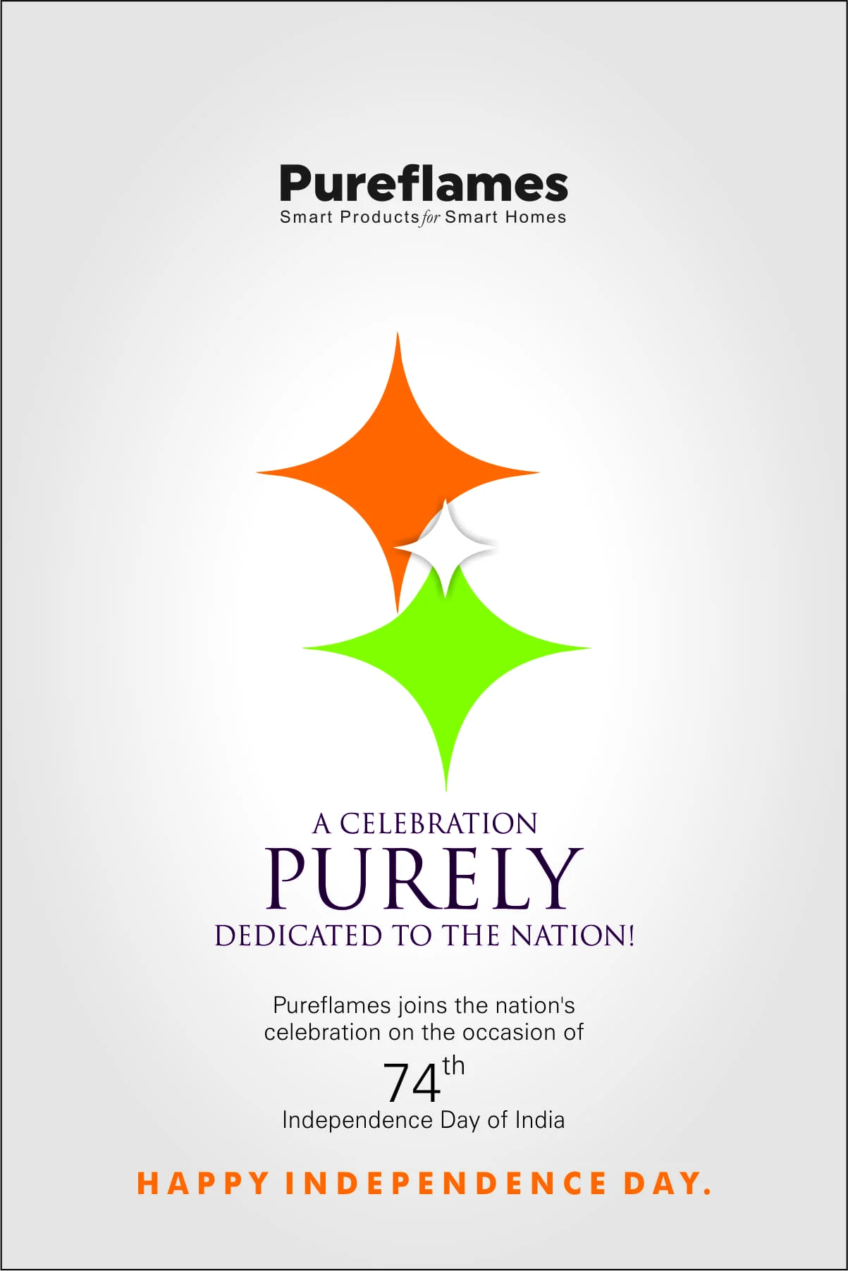 Pureflames & DAC – Festive Social Media Posts